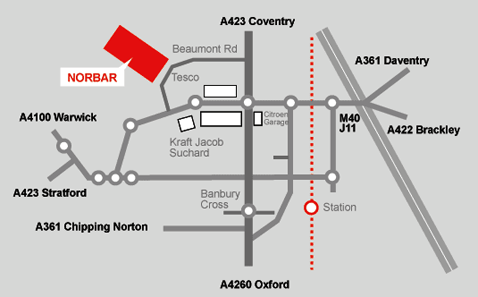 Norbar Location in Banbury